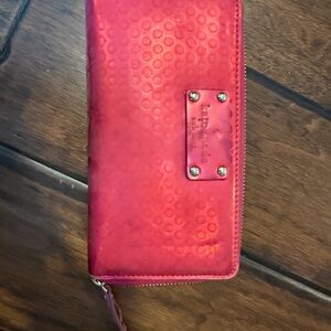 Kate Spade Pink and Purple Wallet